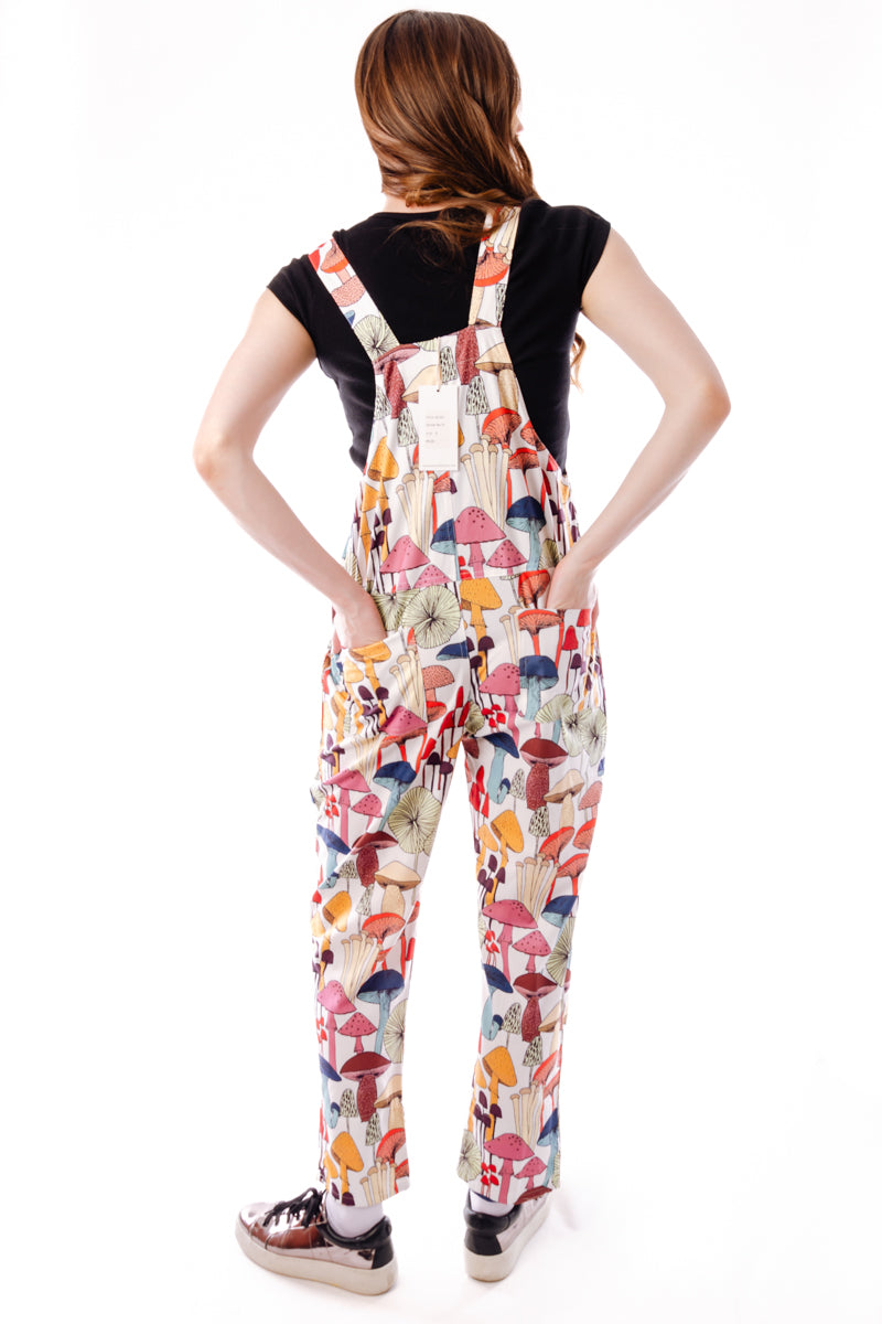 Whimsical Mushrooms Overalls