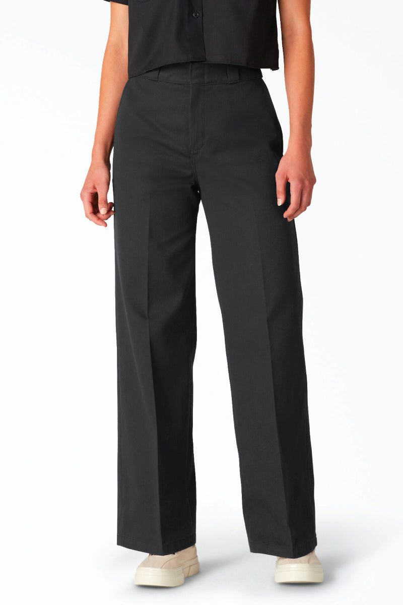 Wide Leg Work Pants