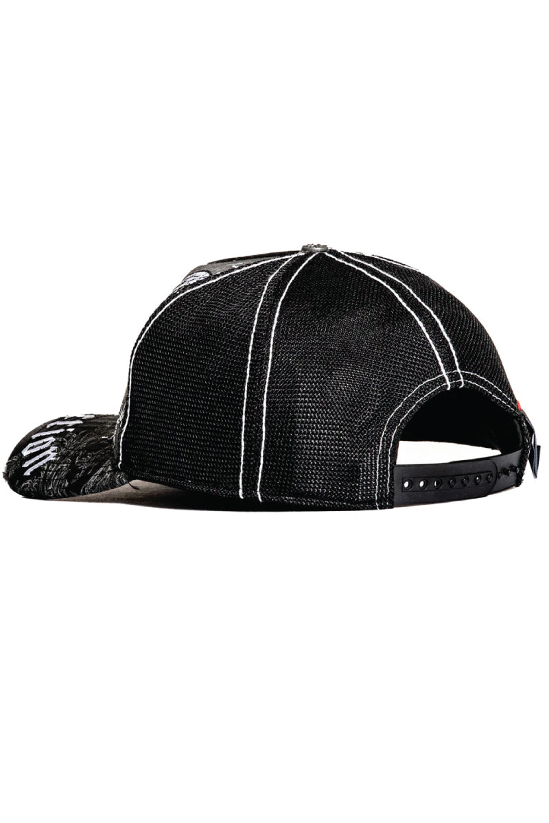 Winged Up Hat - BLK