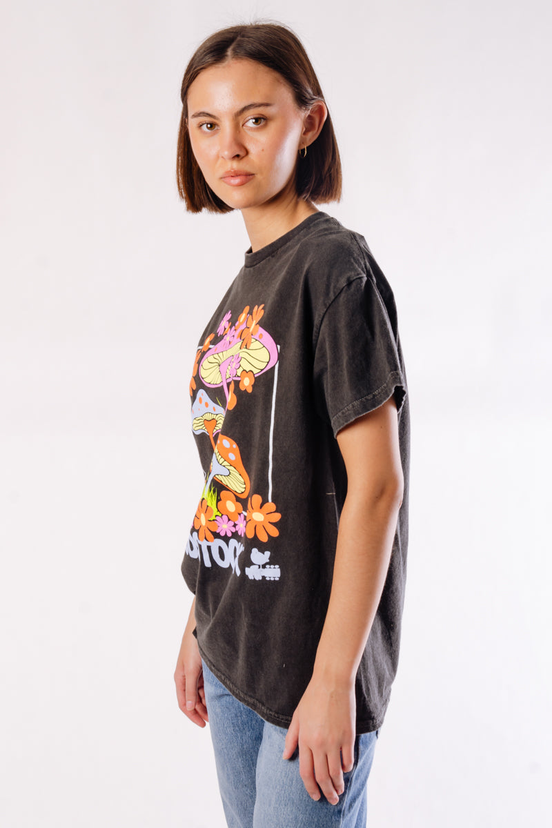 Unisex Woodstock Shrooms - BLK