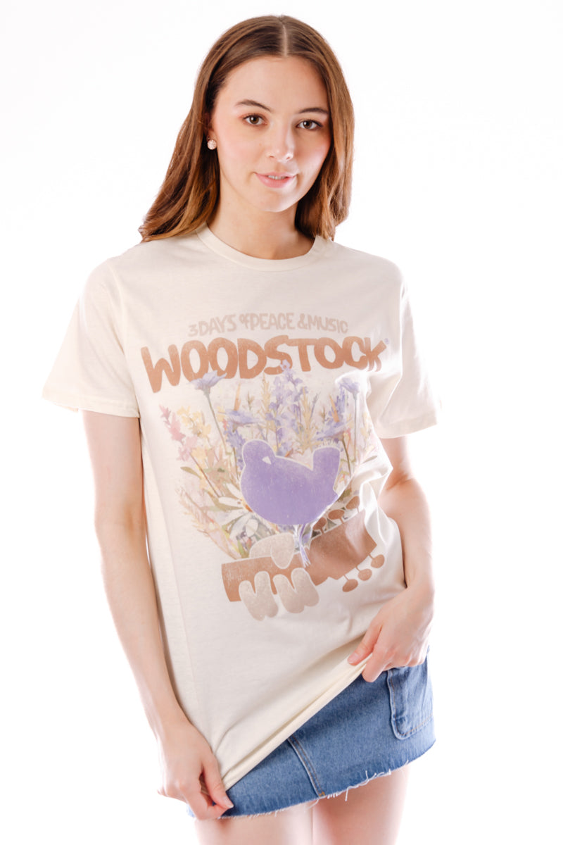 Woodstock Wildflowers Tee