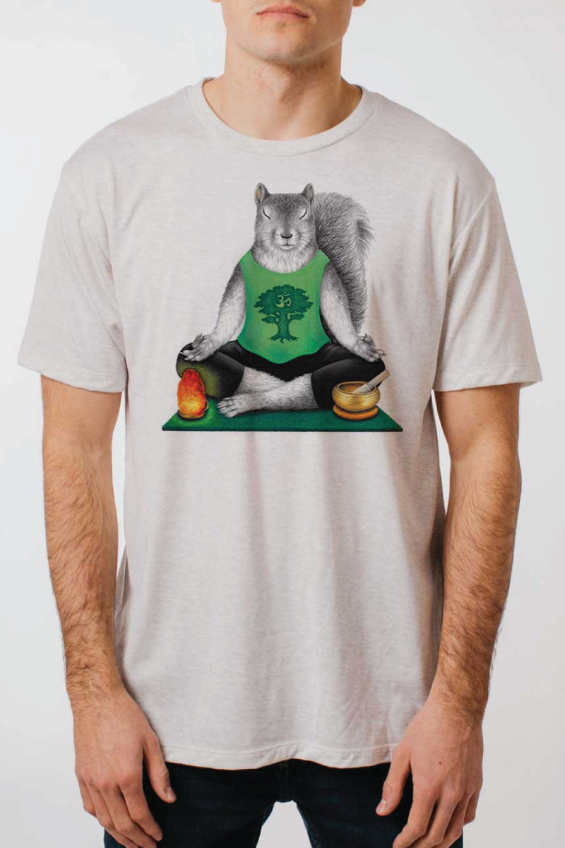 Yoga Squirrel Tee