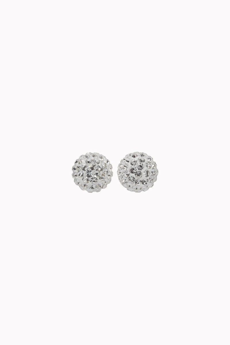 8mm Sparkle Ball Earrings