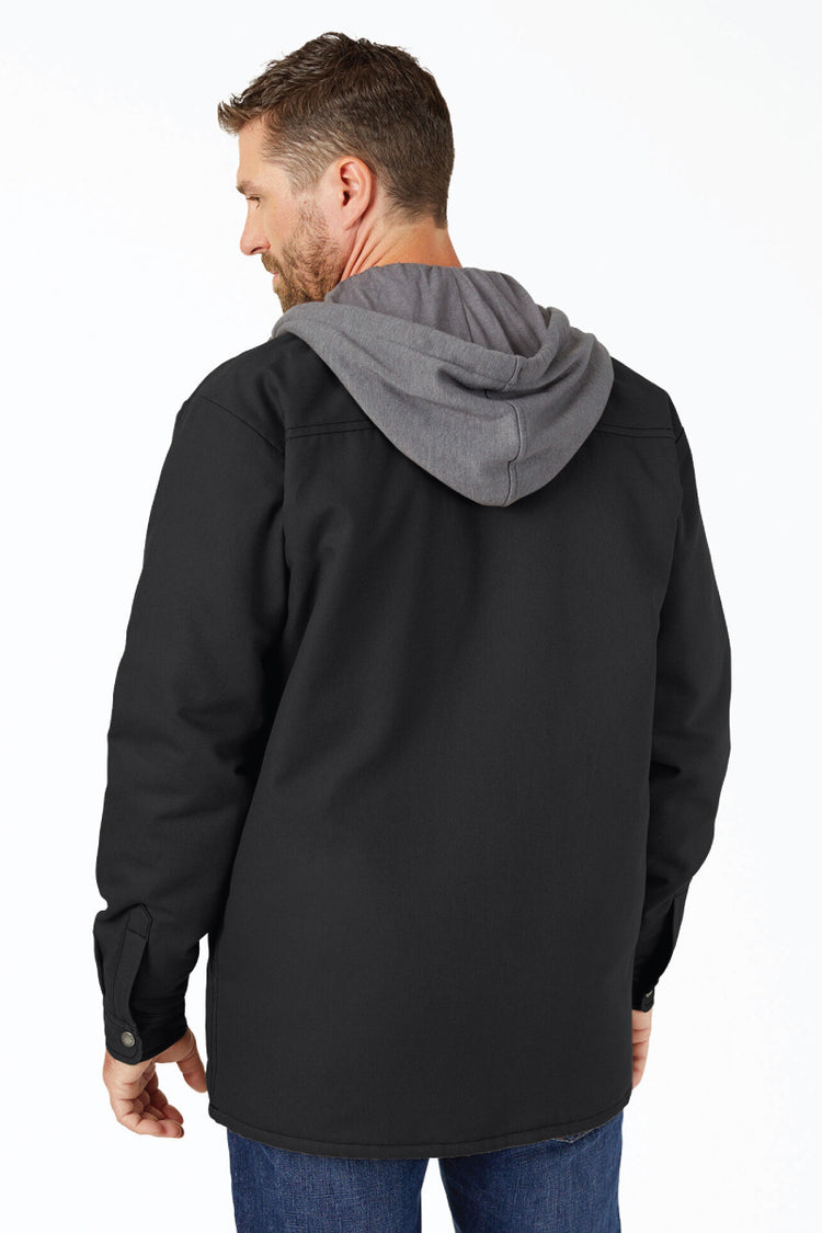 Dickies quilted shop hooded jacket