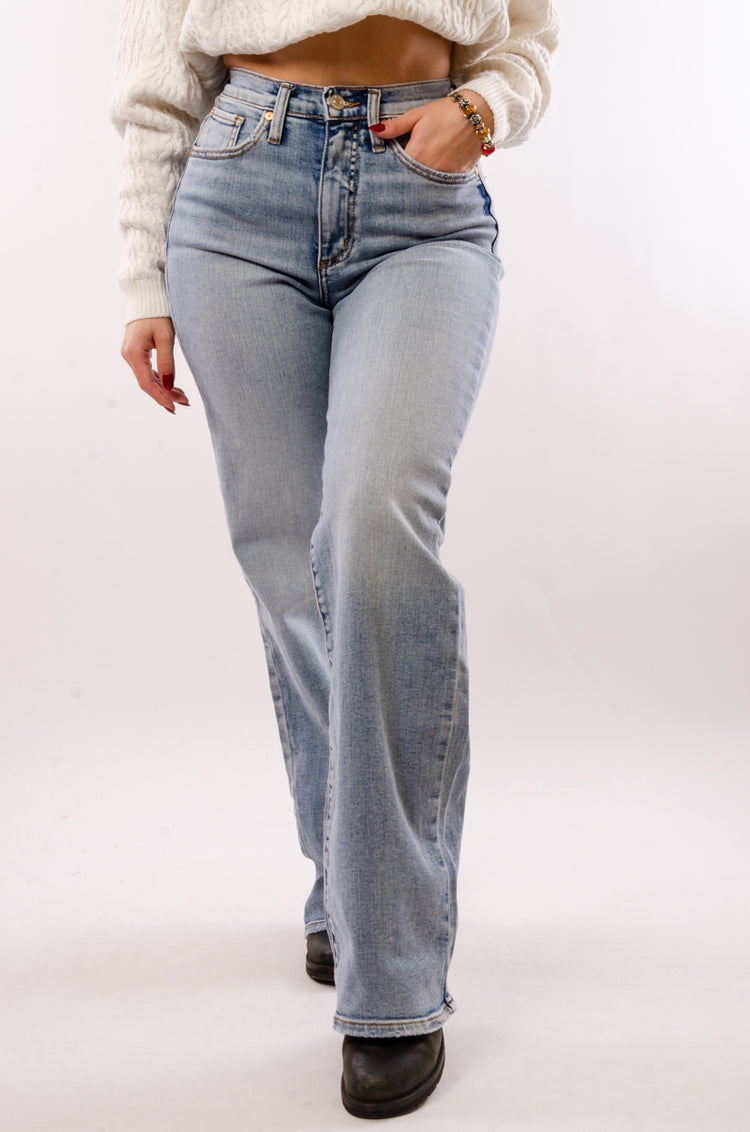 Trouser Mid Rise Stretch Kelsea Wide Leg Jean | Ariat
