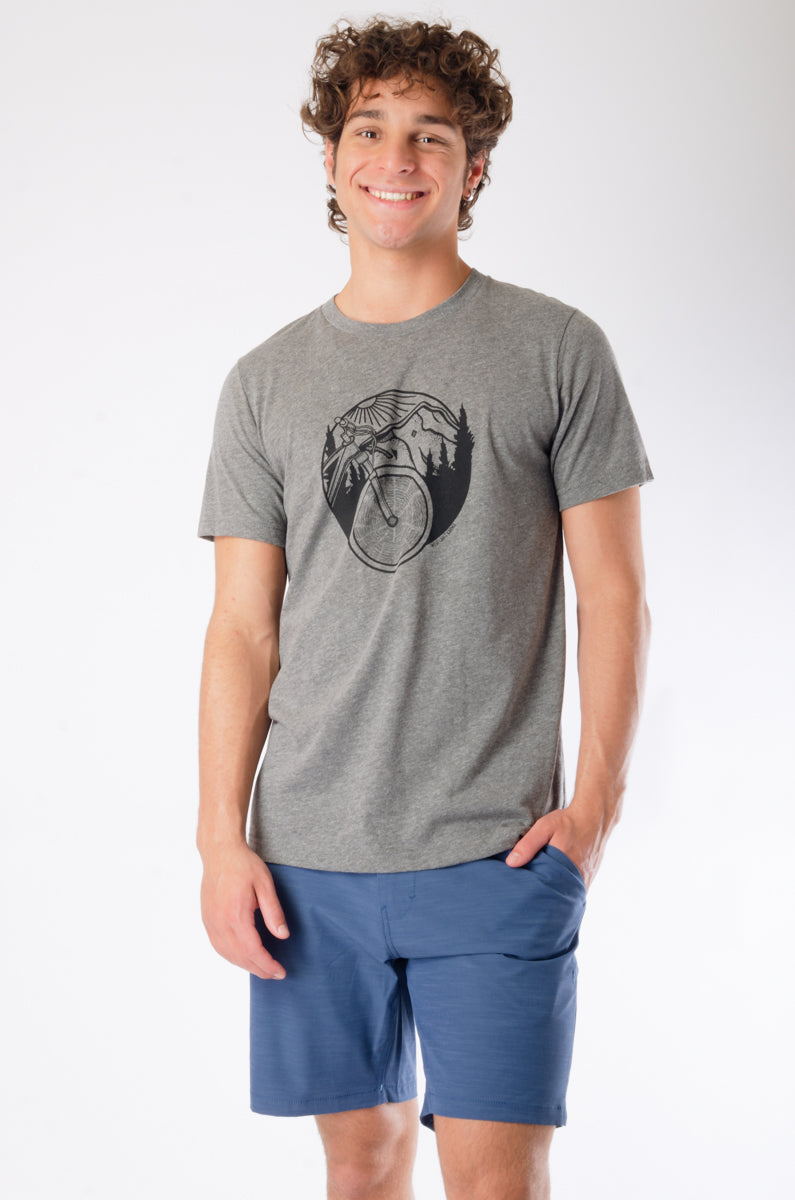 Mountain Bike Tee - GRY