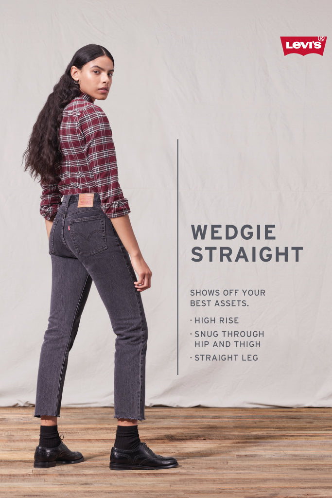 Wedgie Icon Fit Ankle Women's Jeans - Light Wash